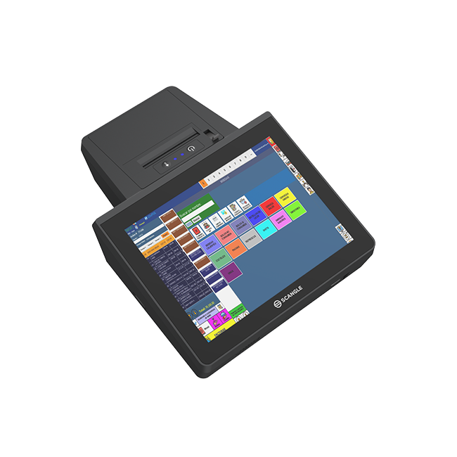 Scangle K1 All in one POS terminal with 58mm thermal printer support windows & android OS